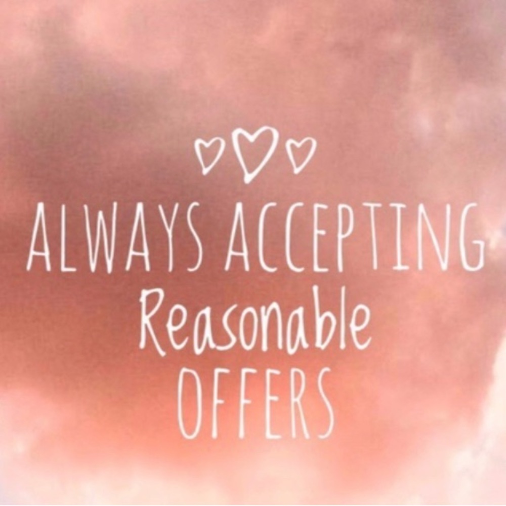 Offers welcome!